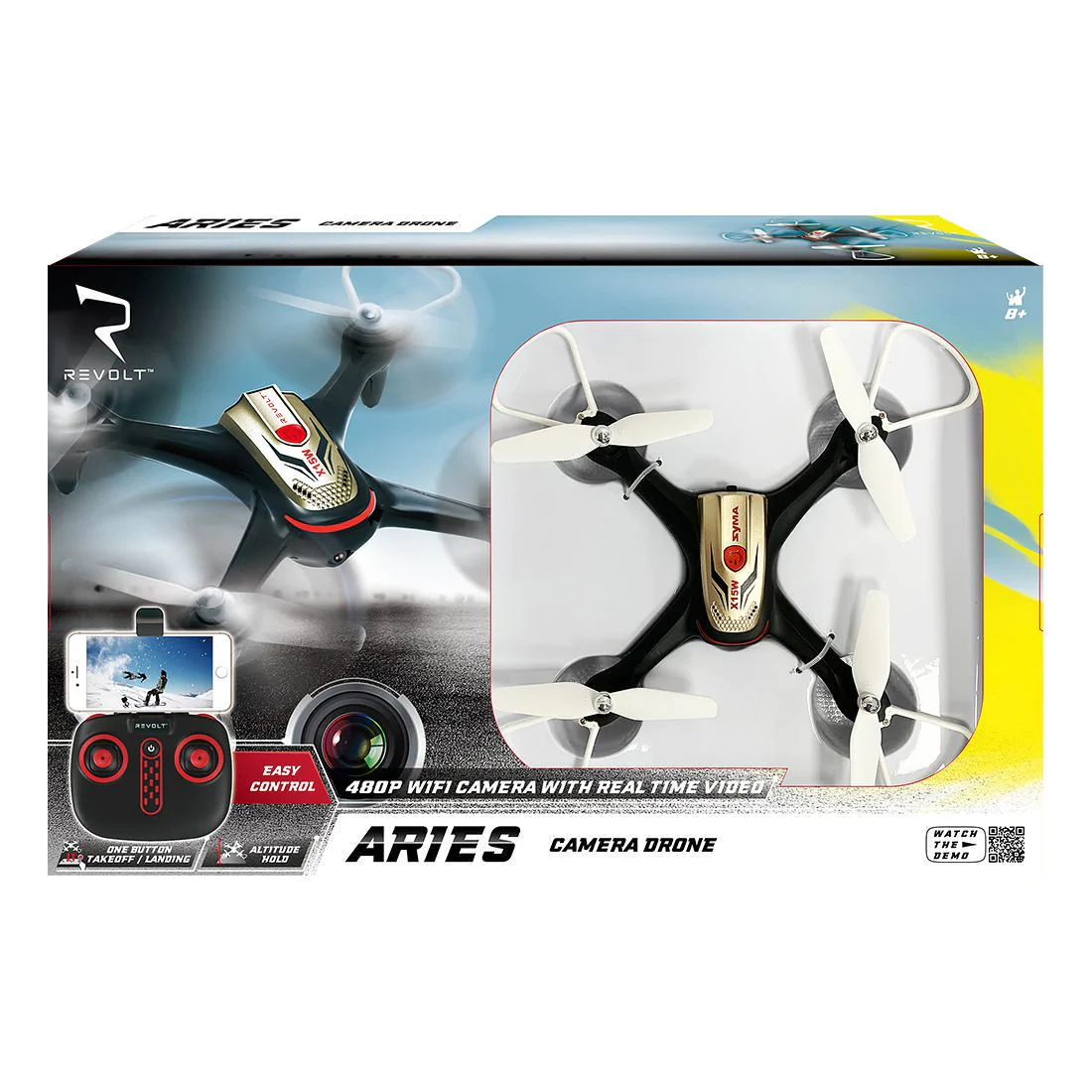 revolt aries camera rc drone