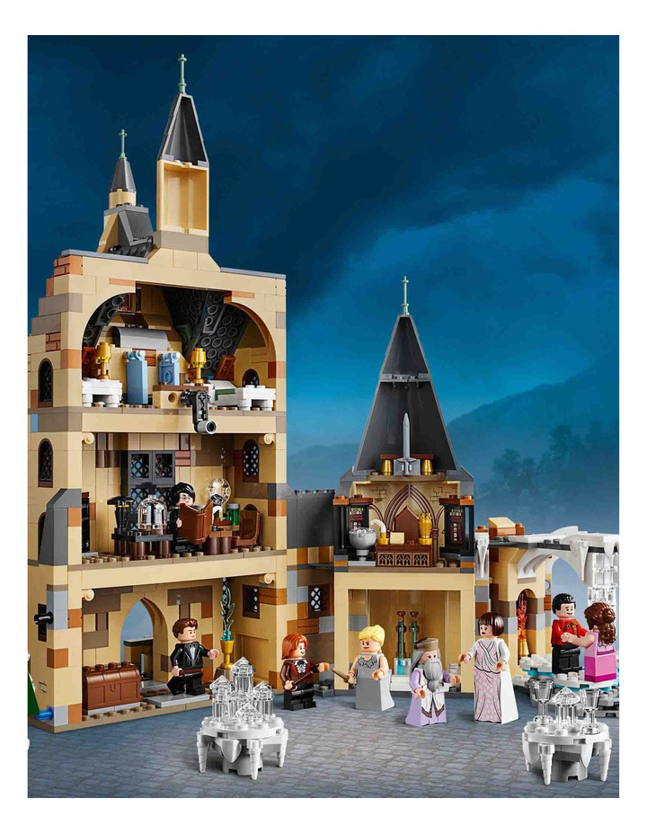 lego harry potter and the goblet of fire hogwarts castle clock tower 75948